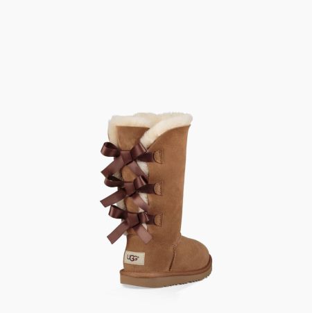 UGG Bailey Bow II Tall - Boots Barn - Brune (NO-Y955)